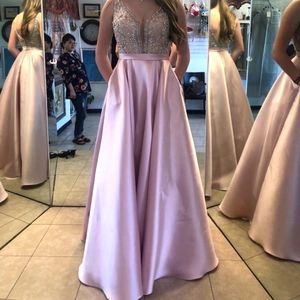 Pearl Pink Jovani Gown